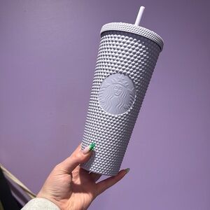 Starbucks Textured Tumbler with Straw - Gray